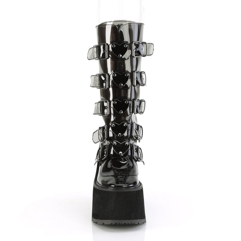 Demonia SWING-230C Mid-Calf Boot (Smoke TPU)