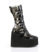 Demonia SWING-230C Mid-Calf Boot (Smoke TPU)