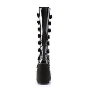 Demonia SWING-815 Knee High Boot (Black Patent)