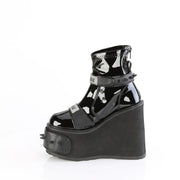 Demonia TRANSFORMER-808 Black Vegan Leather