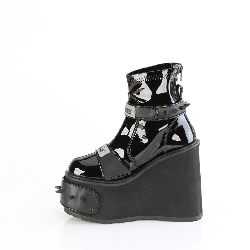 Demonia TRANSFORMER-808 Black Vegan Leather