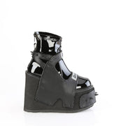 Demonia TRANSFORMER-808 Black Vegan Leather