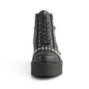Demonia V-CREEPER-565 Ankle Boot (Black Vegan Leather)