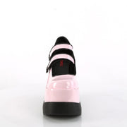 Demonia VOID-37 Mary Jane (Baby Pink Patent)
