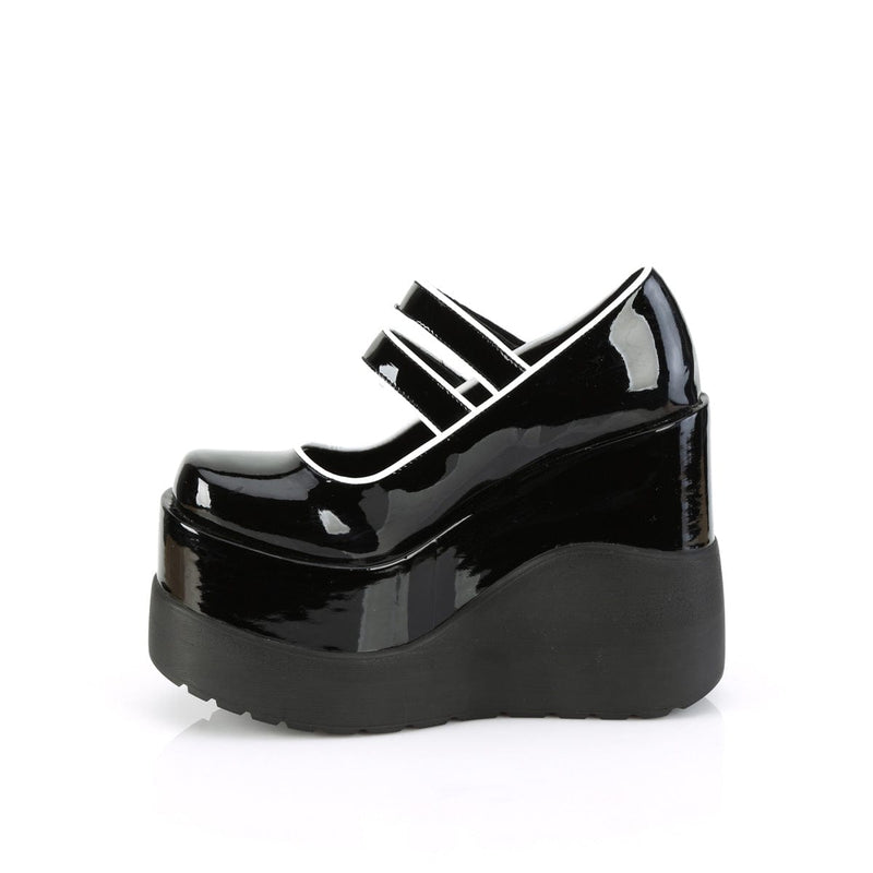 Demonia VOID-37 Mary Jane (Black Patent)