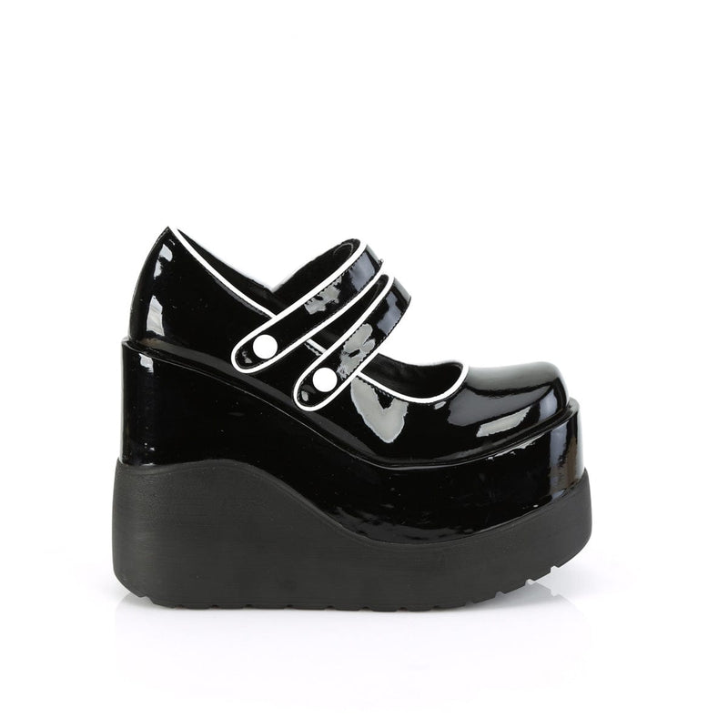 Demonia VOID-37 Mary Jane (Black Patent)