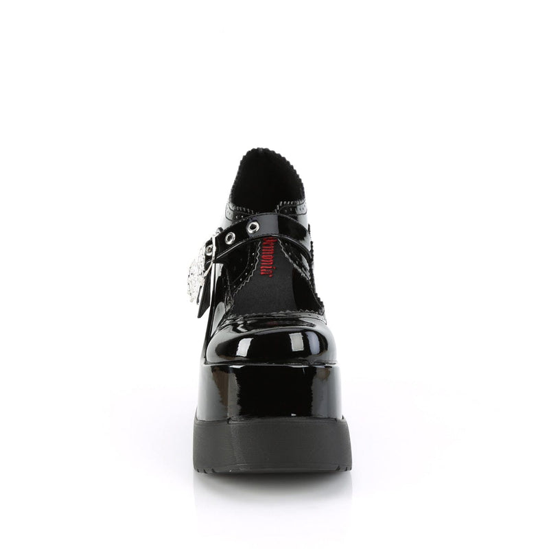 Demonia VOID-38 Mary Jane (Black Patent)