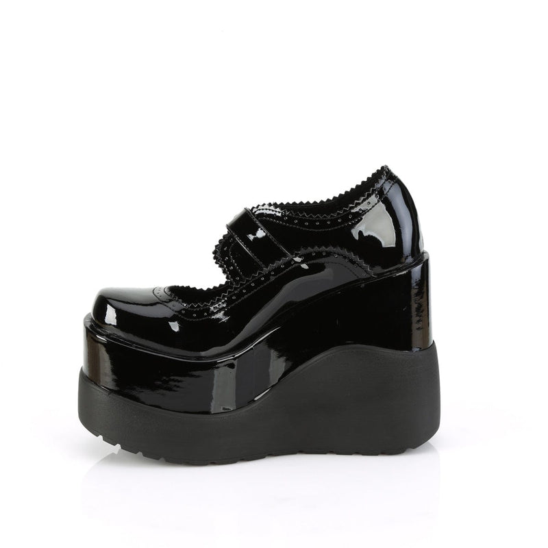Demonia VOID-38 Mary Jane (Black Patent)