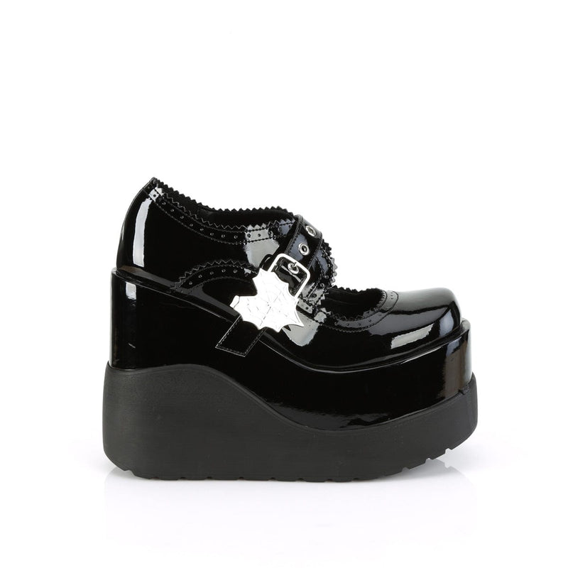 Demonia VOID-38 Mary Jane (Black Patent)