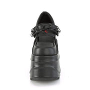 Demonia WAVE-48 Mary Jane (Black Vegan Leather)
