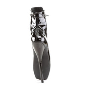 Devious BALLET-1020 Ankle Boot (Black Patent)