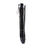 Devious BALLET-2020 Knee High Boot (Black Patent)