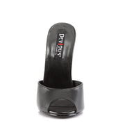 Devious DOMINA-101 Sandal (Black Leather)
