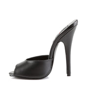 Devious DOMINA-101 Sandal (Black Leather)