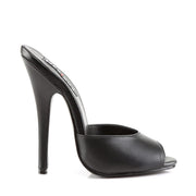 Devious DOMINA-101 Sandal (Black Leather)