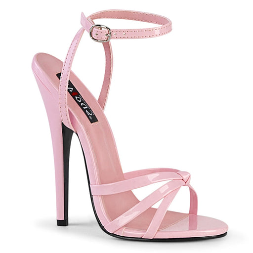 Devious DOMINA-108 Sandal (Baby Pink Patent)