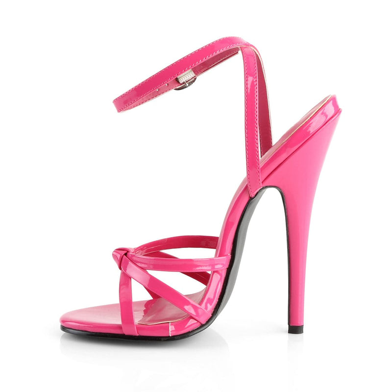 Devious DOMINA-108 Sandal (Hot Pink Patent)