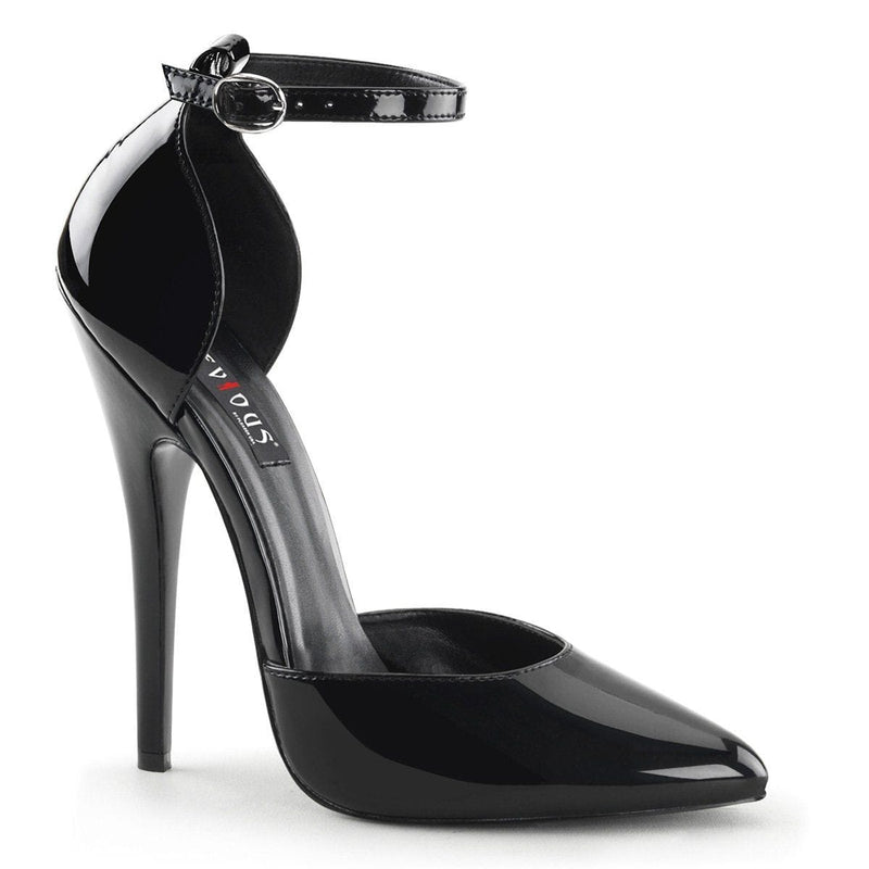 Devious DOMINA-402 Pump (Black Patent)