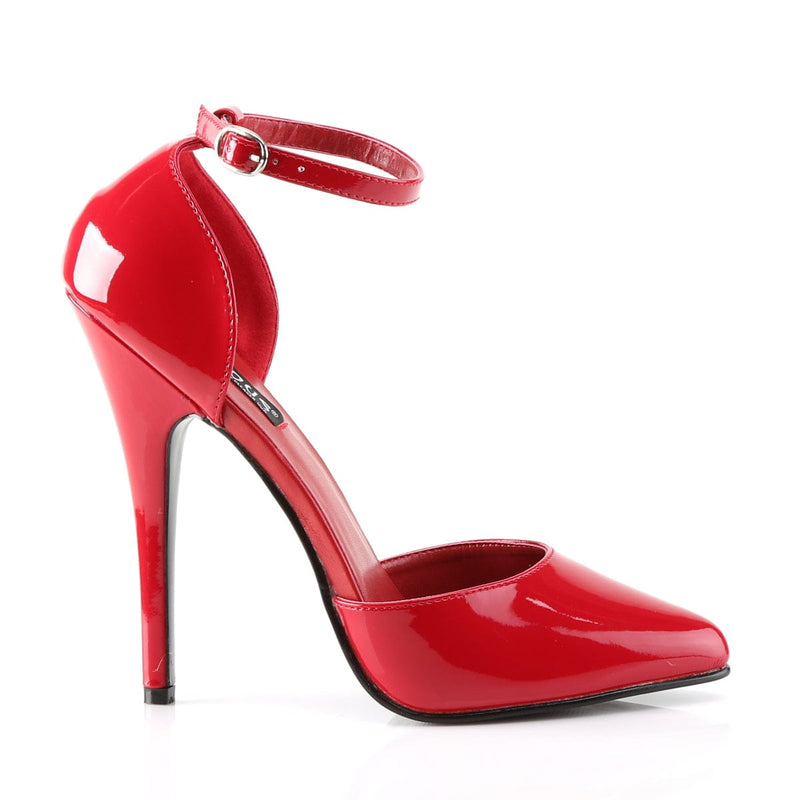 Devious DOMINA-402 Pump (Red Patent)