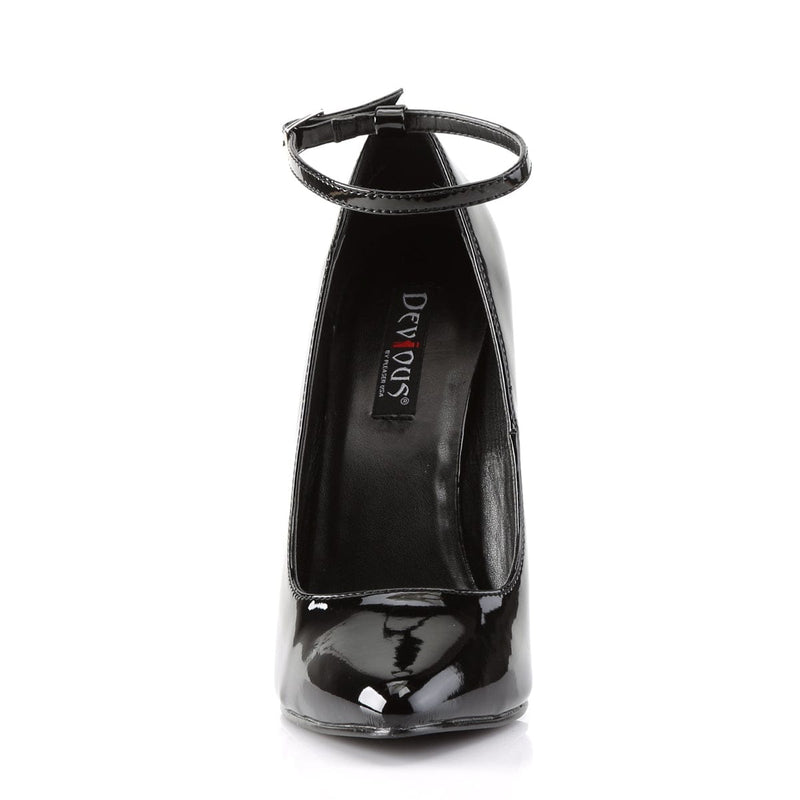 Devious DOMINA-431 Pump (Black Patent)