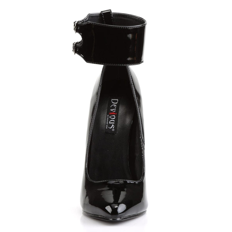 Devious DOMINA-434 Pump (Black Patent)