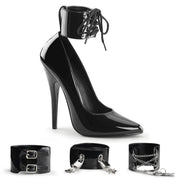 Devious DOMINA-434 Pump (Black Patent)