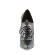 Devious DOMINA-460 Pump (Black Faux Leather)