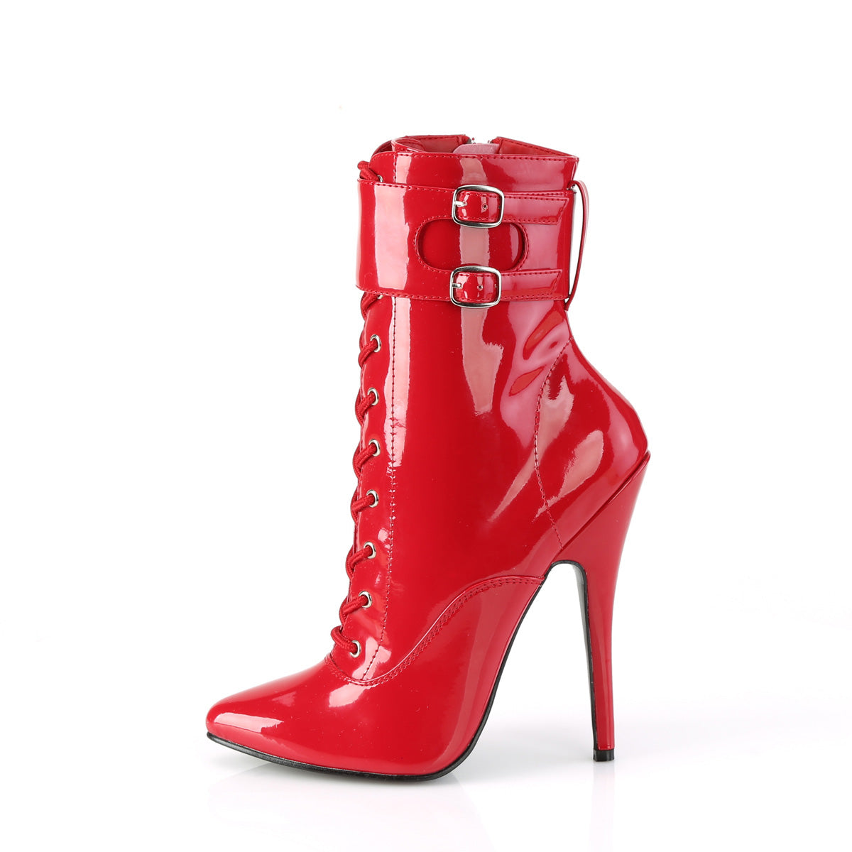 DOMINA-1023 Red Ankle Boots