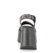 DYNAMITE-02 Black Multi Glitter Shoes Demonia US Size (Women's): 6