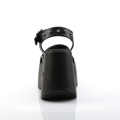 DYNAMITE-02 Black Vegan Leather
