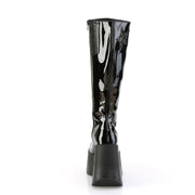 DYNAMITE-218 Black Patent -Black Multi Glitter Demonia US Size (Women's): 6