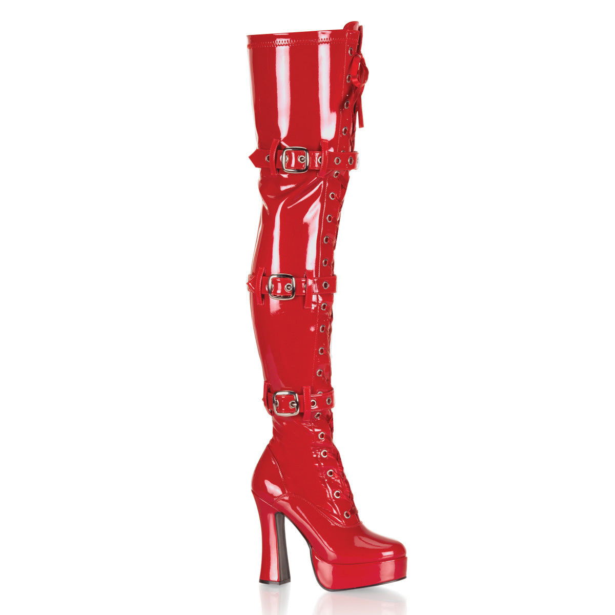 ELECTRA-3028 Red Stretch Patent
