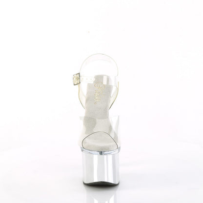 ESTEEM-708  Clear / Clear -Silver Chrome