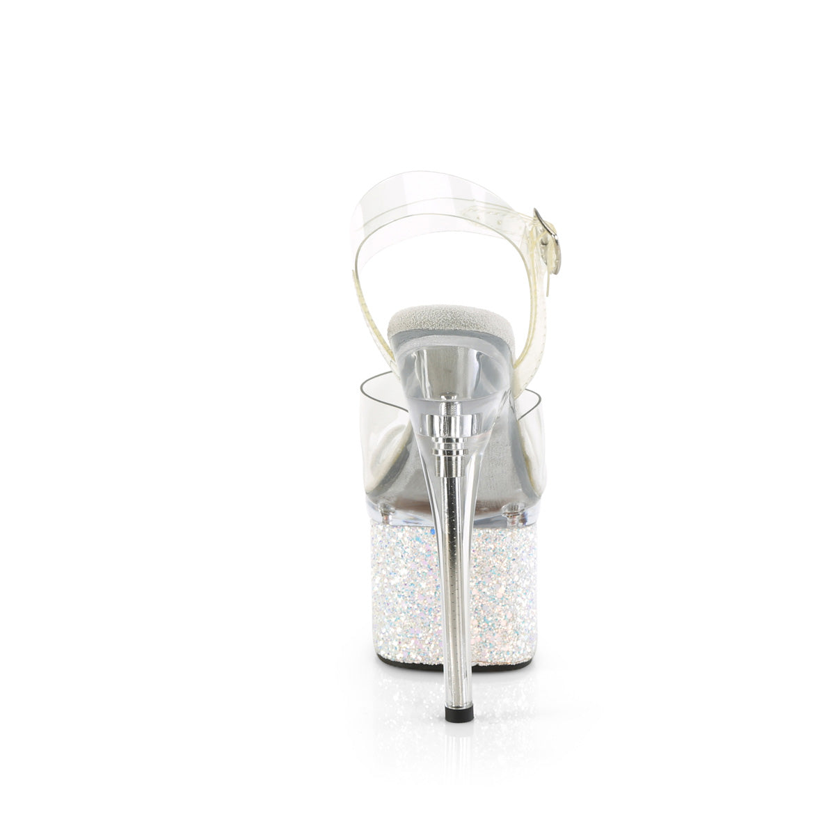ESTEEM-708LG Clear-White Multi Sandals