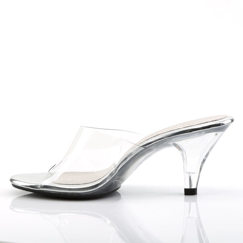 Fabulicious BELLE-301 Slide (Clear/Clear)