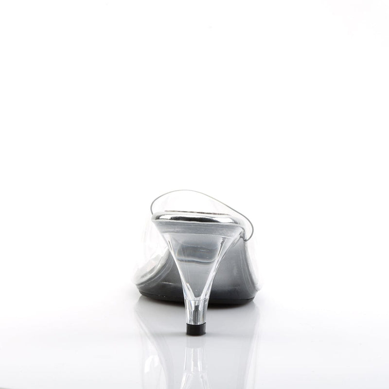Fabulicious BELLE-301 Slide (Clear/Clear)