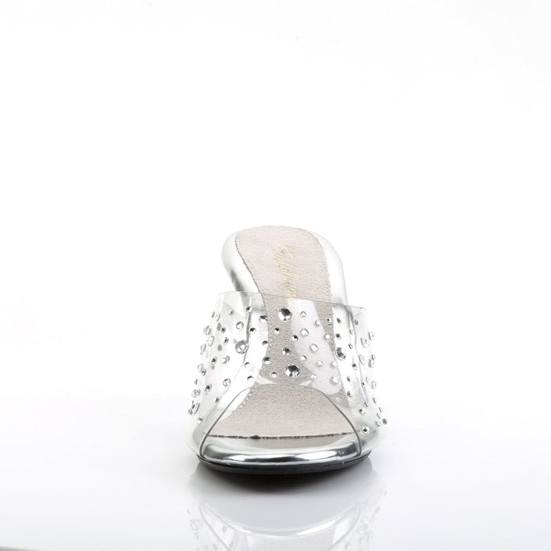 Fabulicious BELLE-301RS Slide (Clear/Clear)