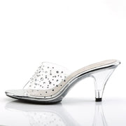 Fabulicious BELLE-301RS Slide (Clear/Clear)