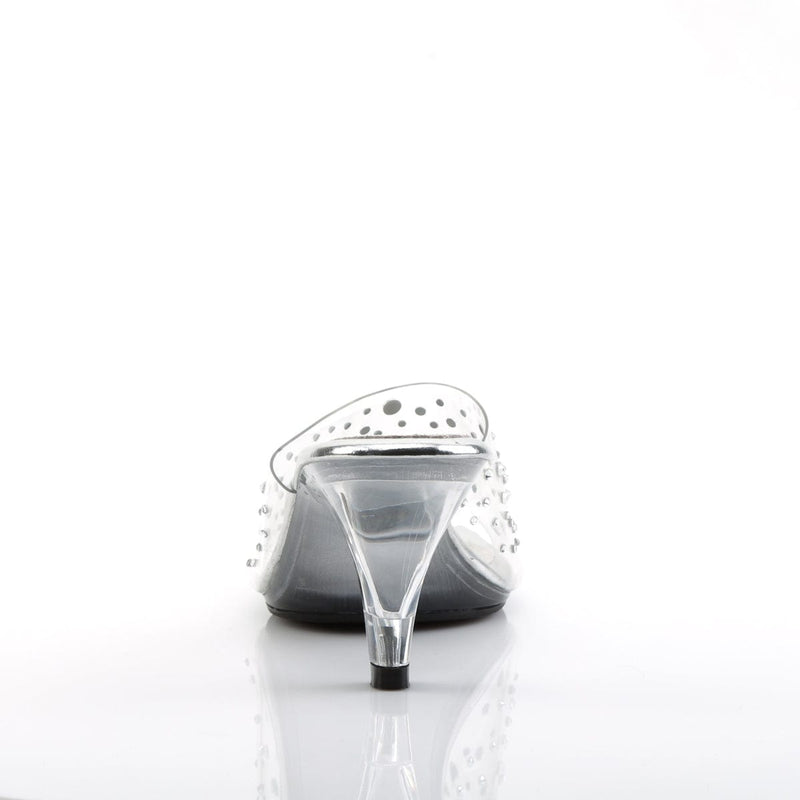 Fabulicious BELLE-301RS Slide (Clear/Clear)