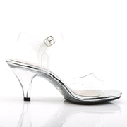 Fabulicious BELLE-308 Sandal (Clear/Clear)