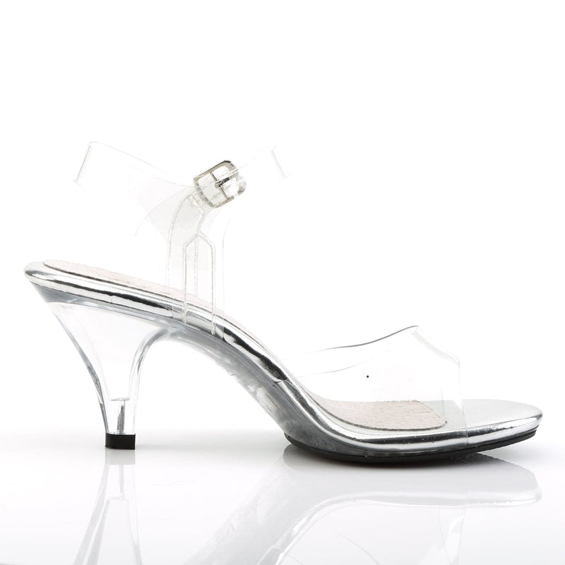 Fabulicious BELLE-308 Sandal (Clear/Clear)