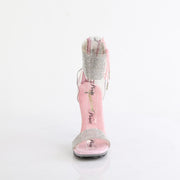 Fabulicious CHIC-47 Sandal (Clear-Baby Pink/Clear)