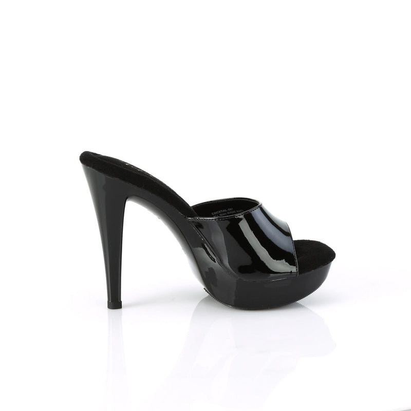 Fabulicious COCKTAIL-501 Slide (Black/Black)