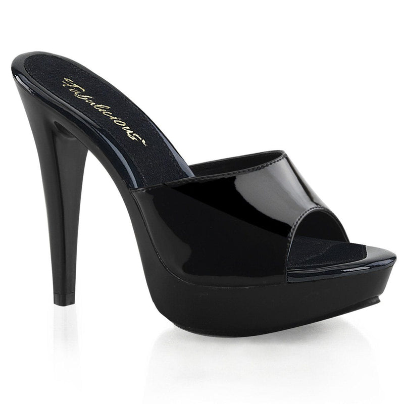 Fabulicious COCKTAIL-501 Slide (Black/Black)