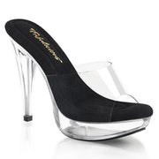 Fabulicious COCKTAIL-501 Slide (Clear-Black/Clear)