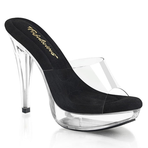 Fabulicious COCKTAIL-501 Slide (Clear-Black/Clear)