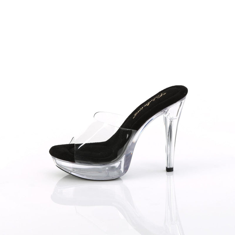 Fabulicious COCKTAIL-501 Slide (Clear-Black/Clear)