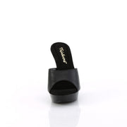 Fabulicious COCKTAIL-501L Slide (Black Leather/Black)