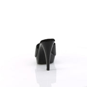 Fabulicious COCKTAIL-501L Slide (Black Leather/Black)