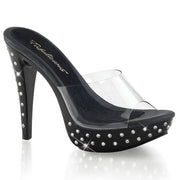 Fabulicious COCKTAIL-501SDT Slide (Clear/Black)